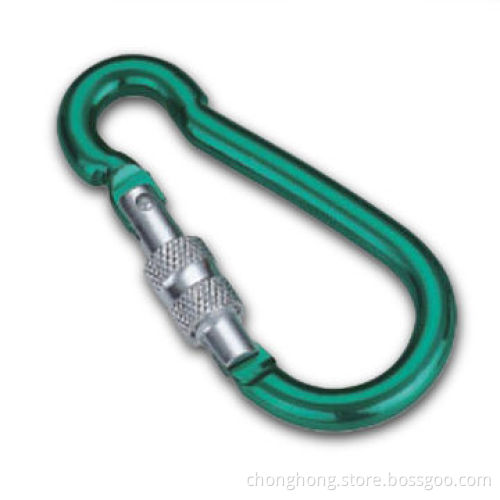 Snap Hook, Made of Stainless Steel with Measures 4 to 14mm, Zinc Plating and Aluminum Finishing